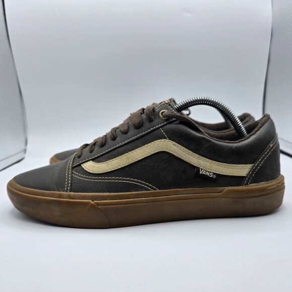 Vans Old Skool Pro BMX 12 Dennis Enarson Shoe Low Olive HTF  Vans Old Skool Pro BMX Dennis Enarson Mens Size 10 Gray Sneaker Shoes Casual